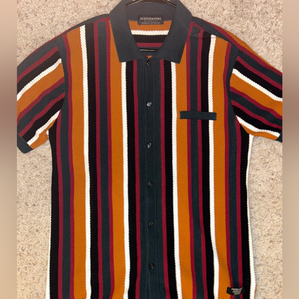 Knit Button Up